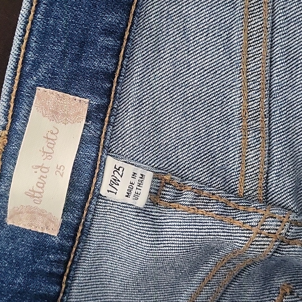 ALTERD STATE Blue Distressed Jeans Size 1/25 Medium - Picture 9 of 10